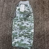 شلوارک خانگی اسپرت دخترانه ، پسرانه مدل (چریکی)کد 20404 رنگ سبز  با ارسال فوری و رایگان 