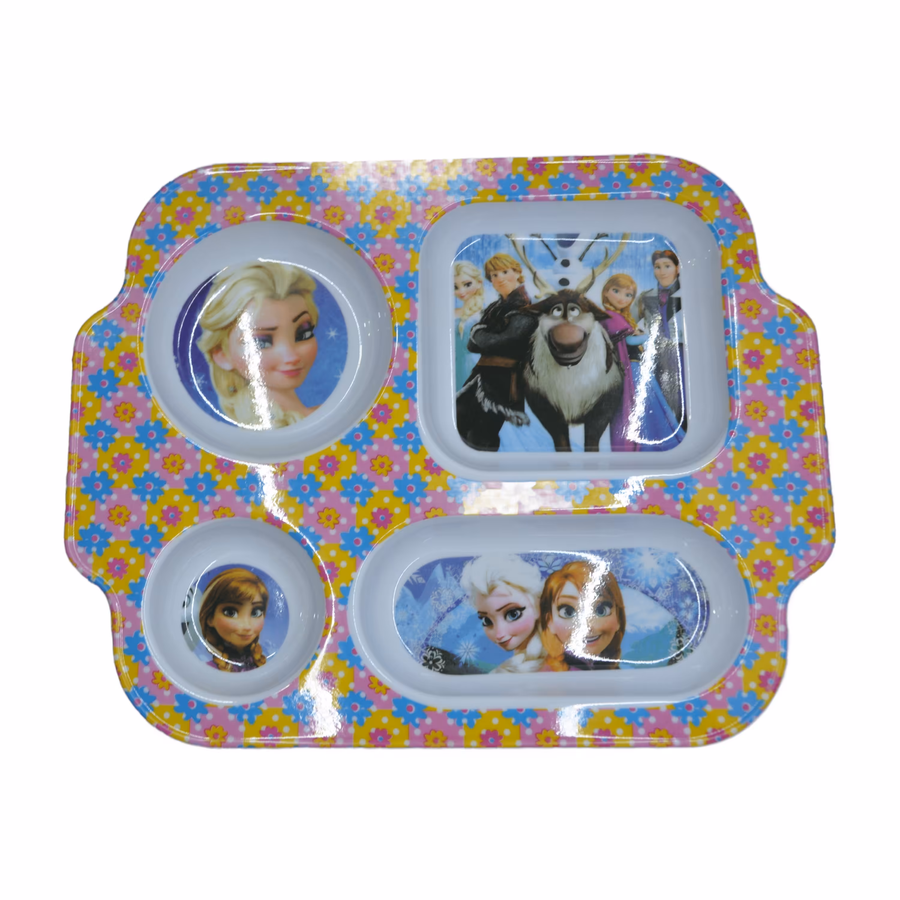 بشقاب چند تیکه مخصوص کودک طرح دار