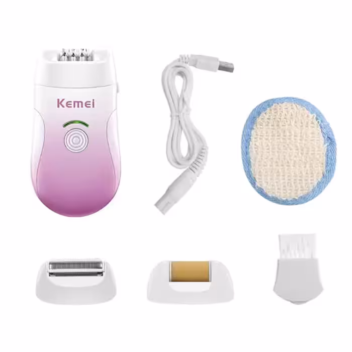 اپیلاتور سه کاره شارژی کمی مدل KM-908B