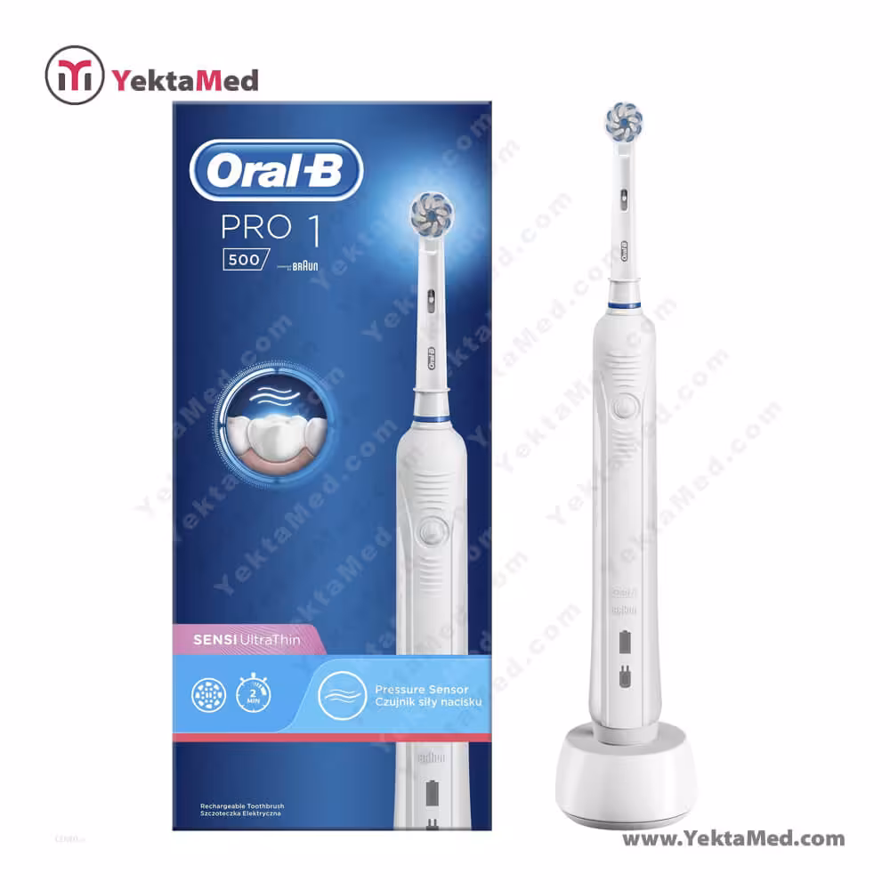 مسواک برقی اورال بی PRO1-500 Sensi UltraThin - یکتامد YektaMed
