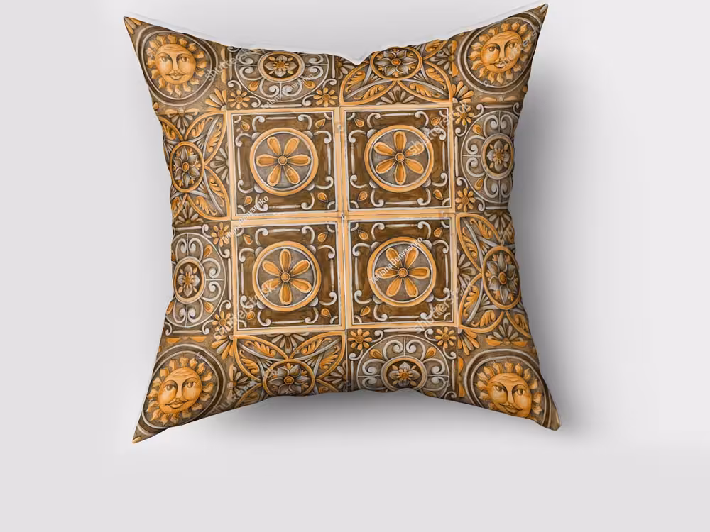 کوسن چاپی طرح سنتی CM-3-96