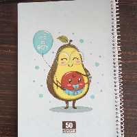 دفتر 50 برگ فنری AFAGH 8