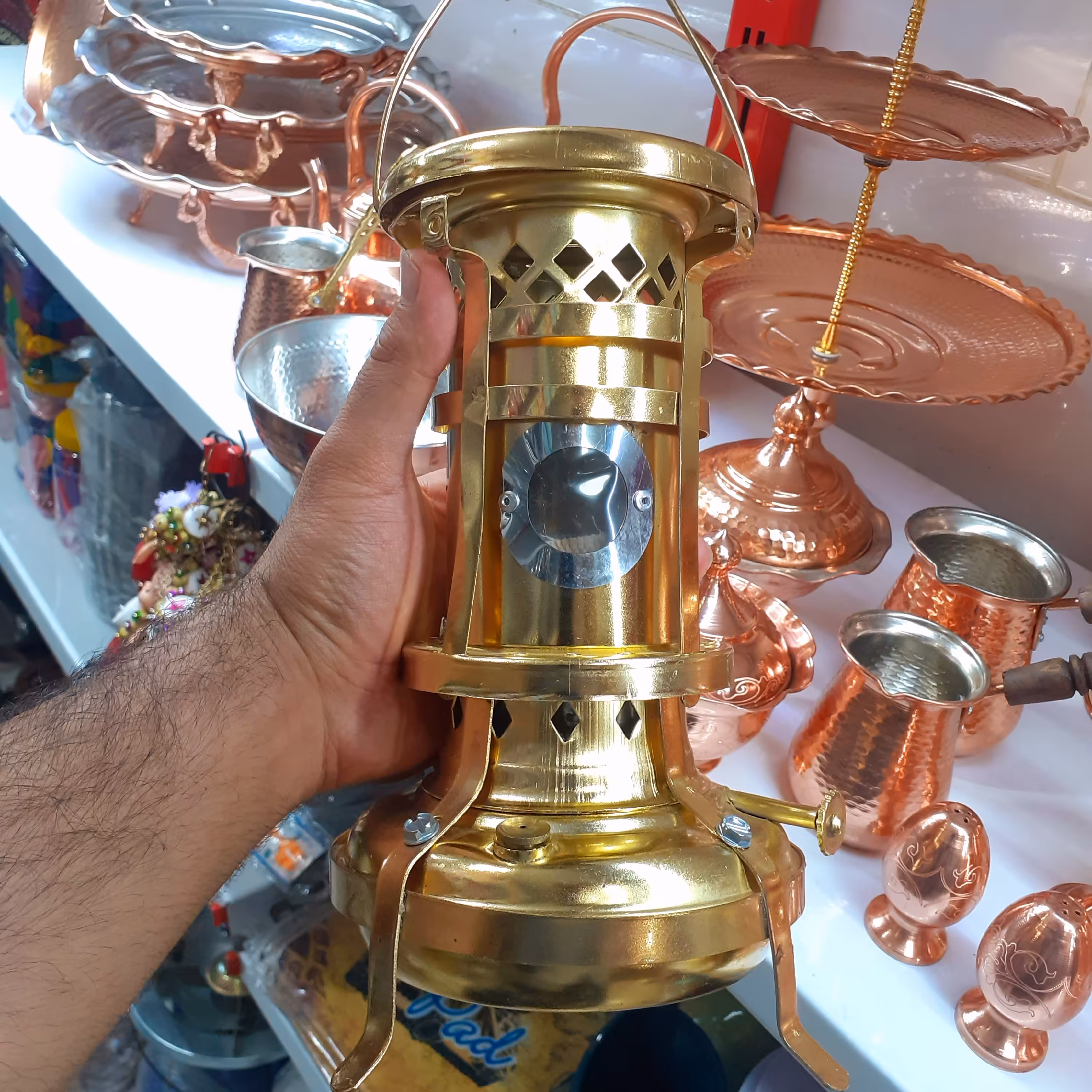 چراغ علاءالدین مسی