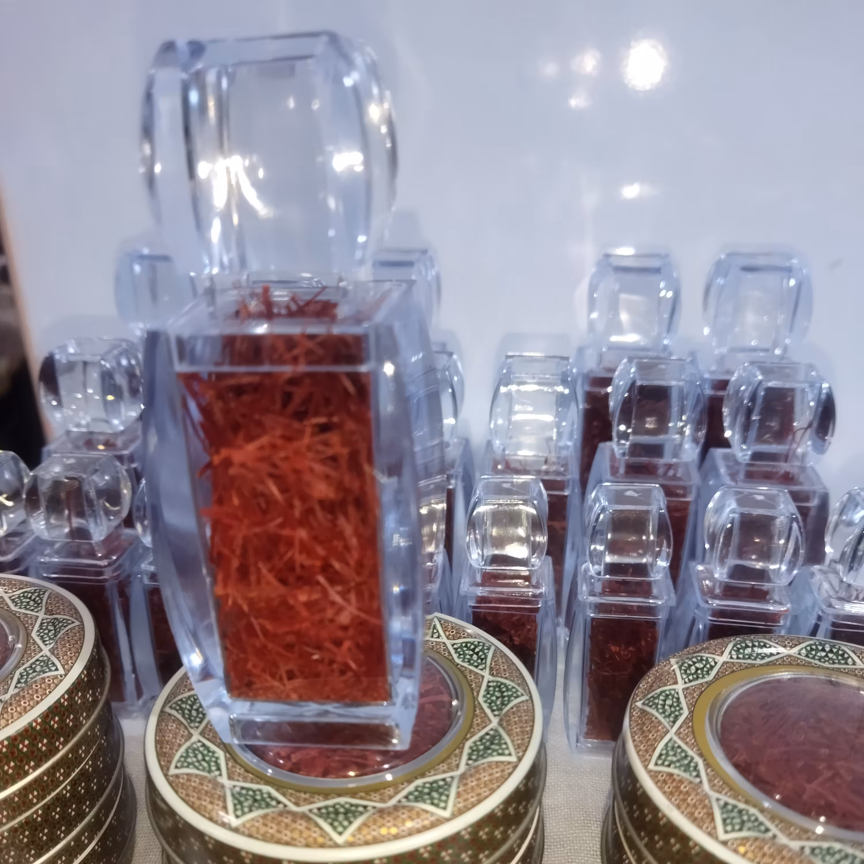 زعفران سوپر نگین صادراتی ارگانیک یک مثقالی