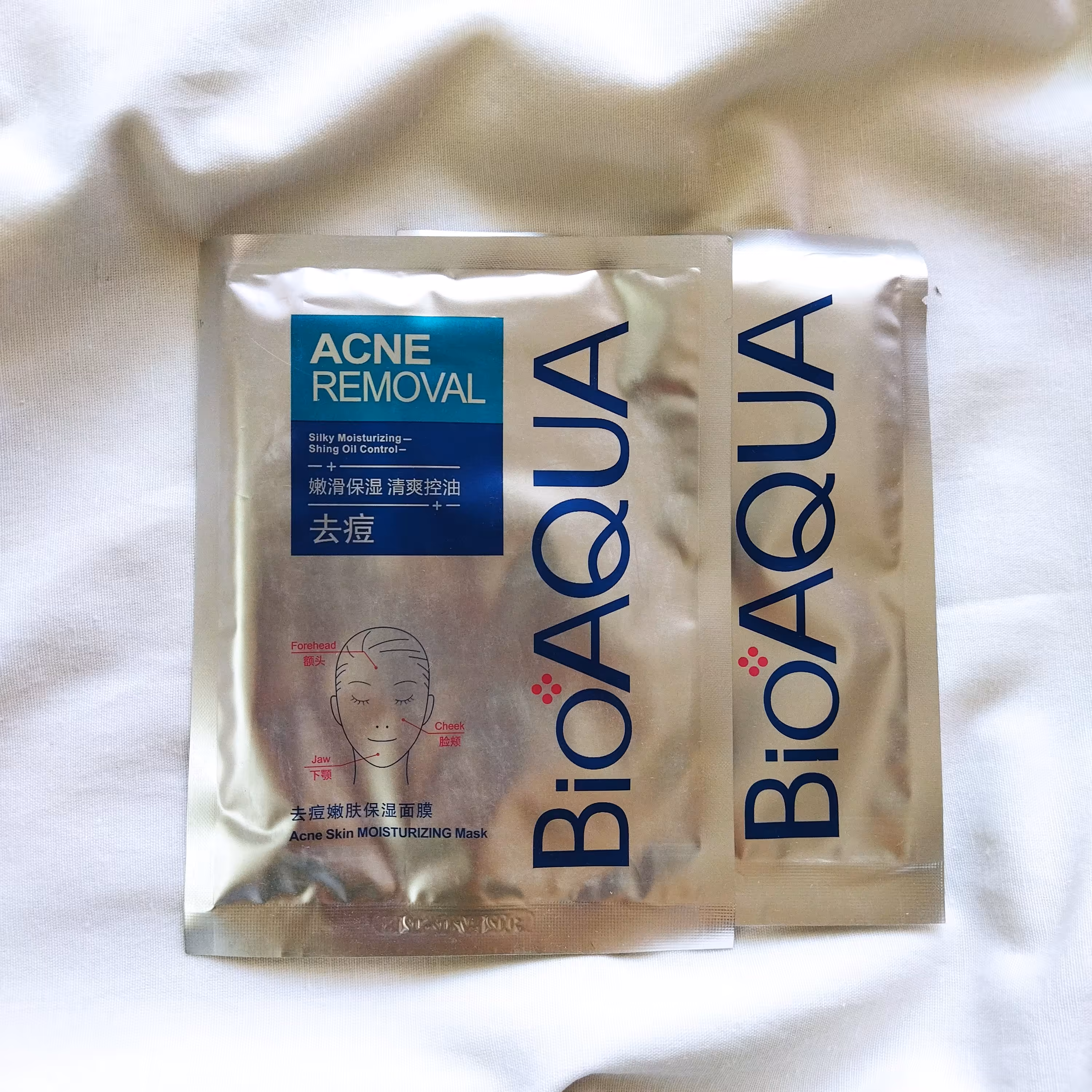 ماسک ورقه ای ضدجوش و ضدآکنه بیوآکوا