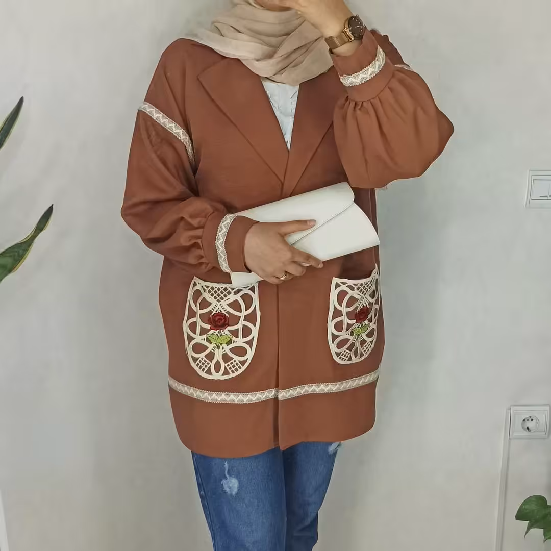 مانتو نخی فری سایز