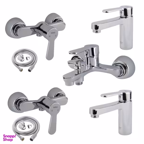 ست شیرآلات کسری مدل ادموند مجموعه 7 عددی