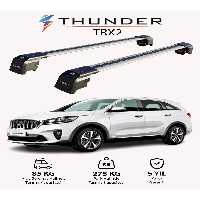 نوار محافظ خودرو مشکی KIA SORENTO PRIME 2015 2020 TRX2 CARRIER قفل جستجو SEAN CARRIT SUILING BAR سیاه Thunder