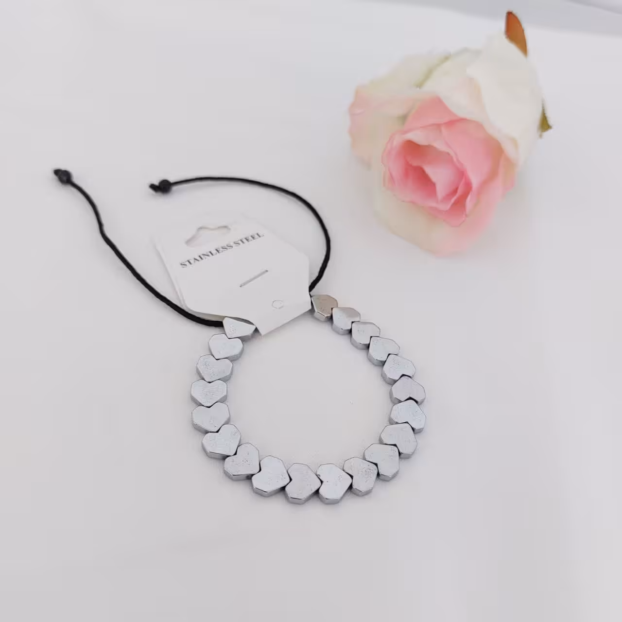 دستبند فانتزی کد11621.فری سایز.استیل.رنگ ثابت.ضدحساسیت2