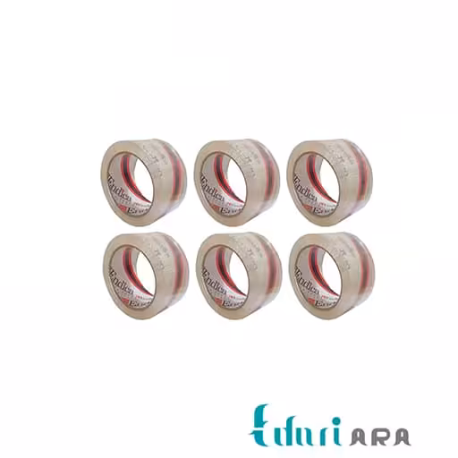 چسب 5 سانتی بی صدا اندیکا Endica بسته 6 عددی
