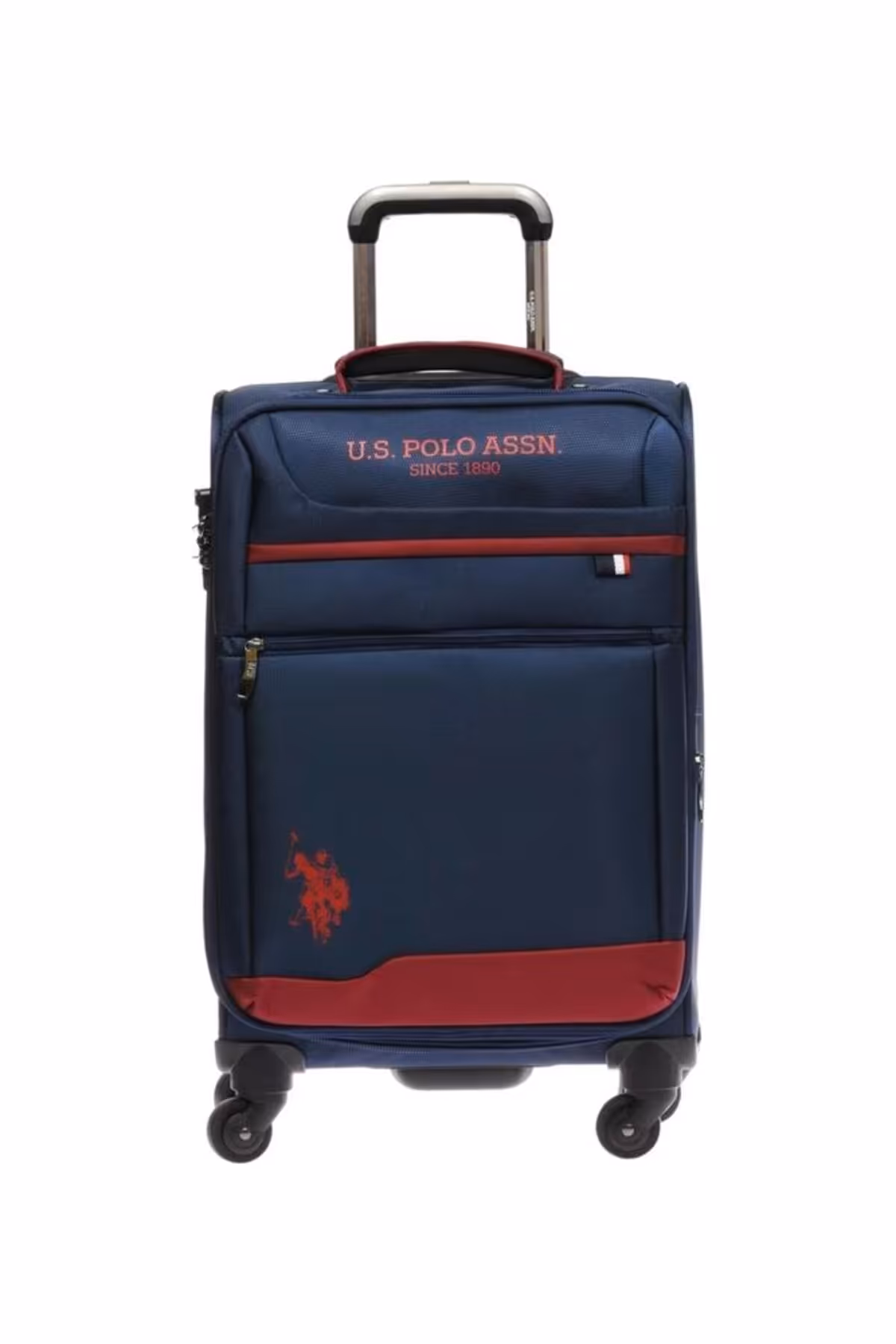 چمدان و ساک آبی مردانه زنانه پارچه دریایی یونیسکس اندازه کابین plvlz9103c k U.S. Polo Assn.