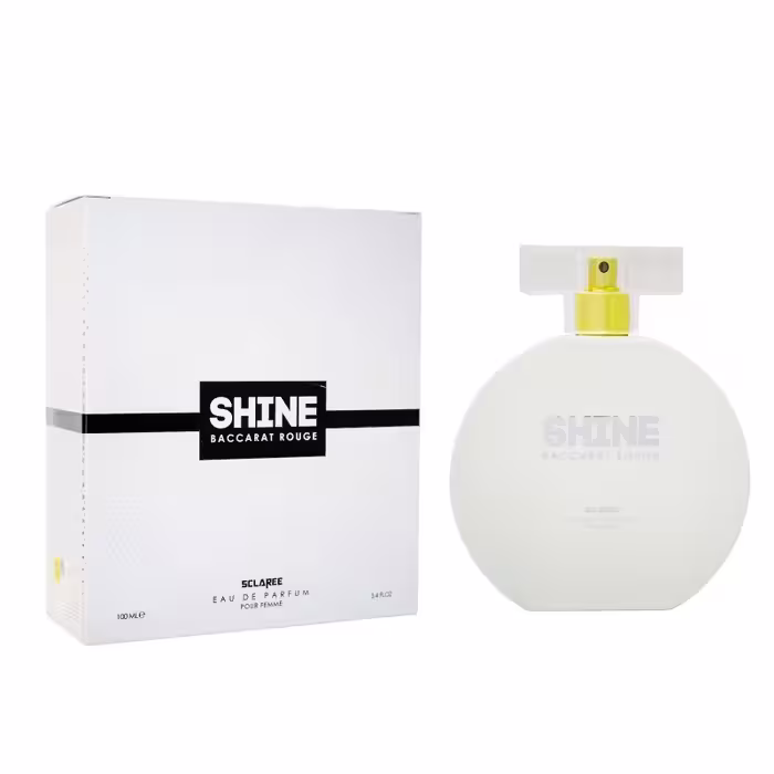 ادو پرفیوم مدل Shine رایحه Baccarat Rouge اسکلاره 100 میل