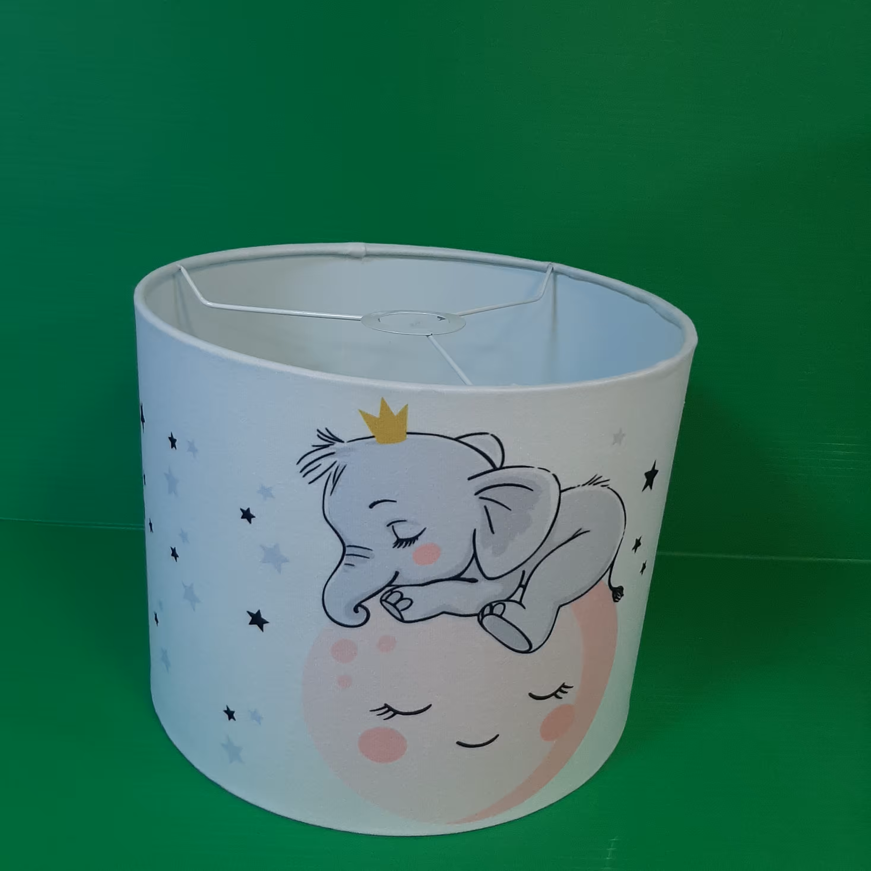 لوستر اتاق کودک طرح فیل و ماه