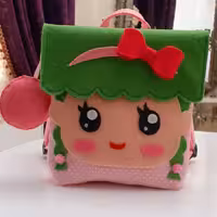 کیف دخترانه نمدی طرح عروسکی