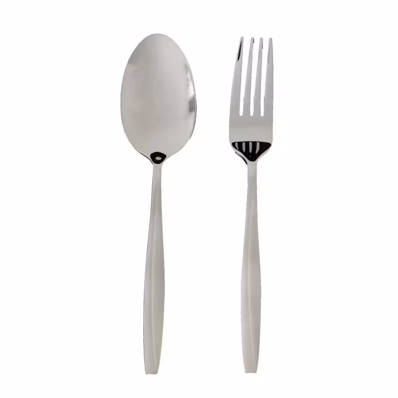 قاشق وچنگال وزن سنگین ارسال رایگان