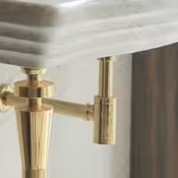 سیفون طلایی برنجی دکومکور مدل سینجی ارسال امن به شهرستان با گارانتی و بیمه