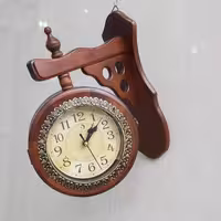 ساعت دیواری 2 طرفه اصل