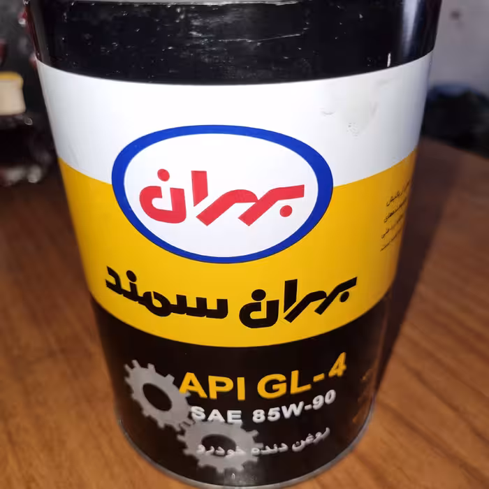 روغن دنده خودرو 1 لیتری بهران سمند 90-85  بسیار با کیفیت و محصول شرکت روغن موتور بهران