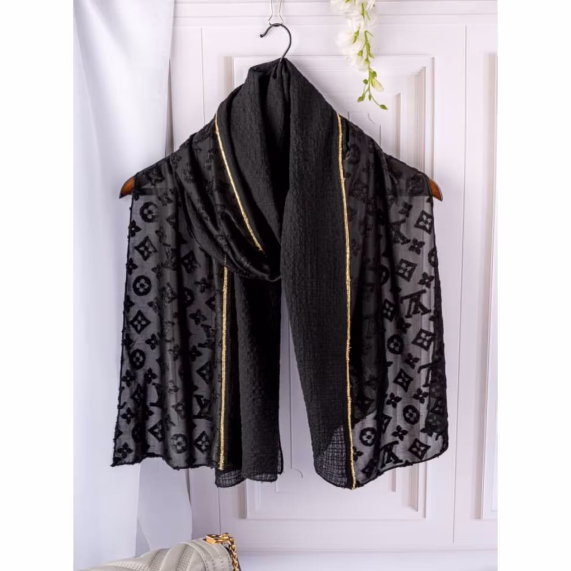 شال مخمل مزونی شیک