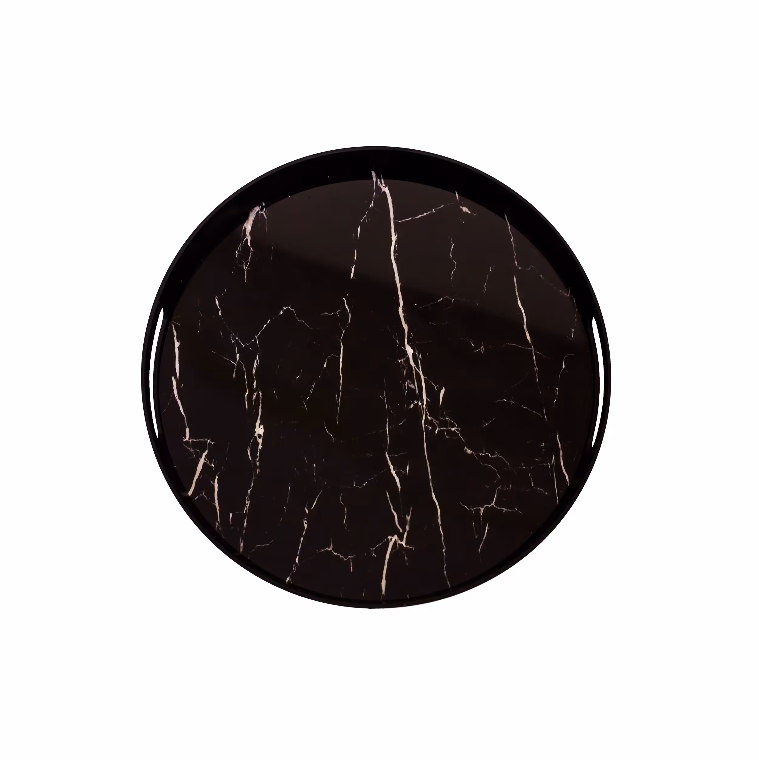 سینی پلاستیکی دسته دار طرح سنگ رایکا