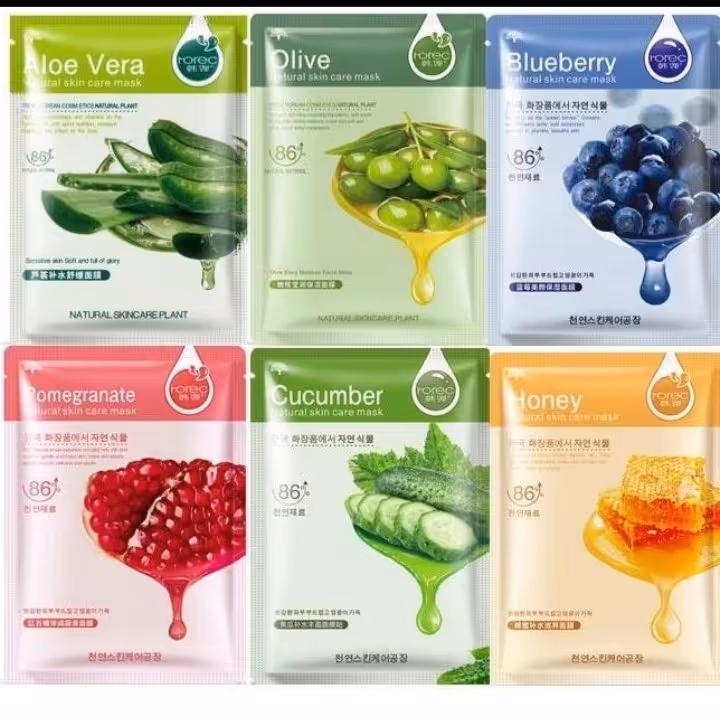 ماسک ورقه ای صورت