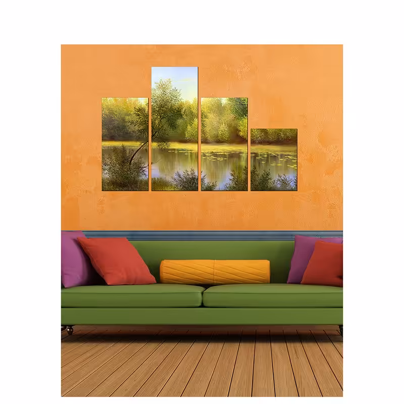 تابلو شاسی دکوراتیو آریکان کد TA804 سایز 80x120