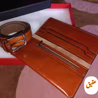ست کیف پول و کمربند مردانه