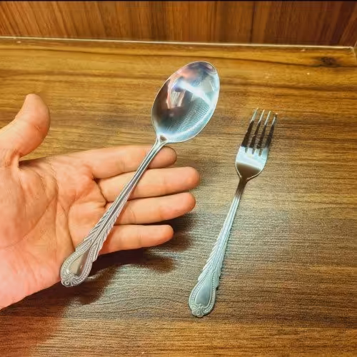 قاشق درجه یک 12عددی استیل