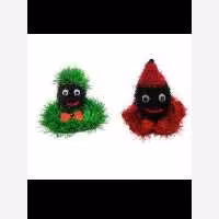 سبزه و حاجی فیروز تخم مرغی بسته 2تایی