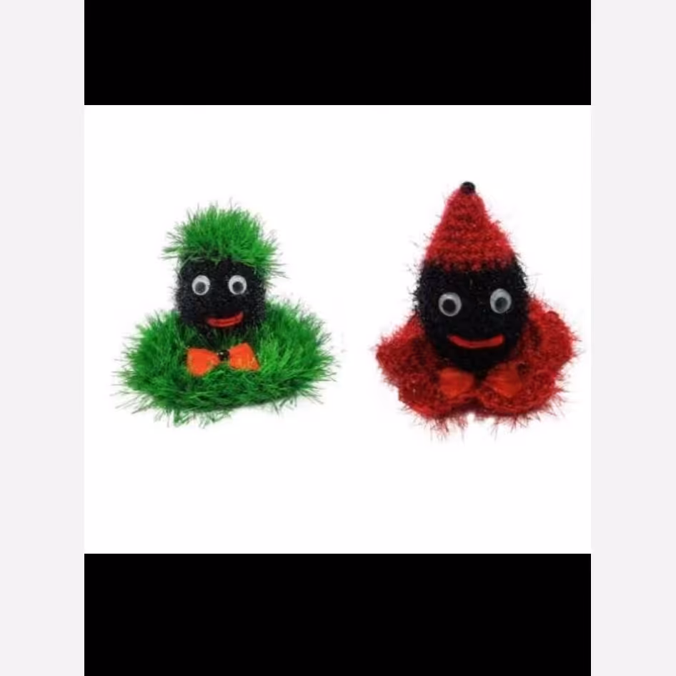 سبزه و حاجی فیروز تخم مرغی بسته 2تایی