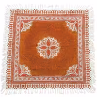 رومیزی قلمکاری شده اعلا سایز 80 در 80 سانتی متر 