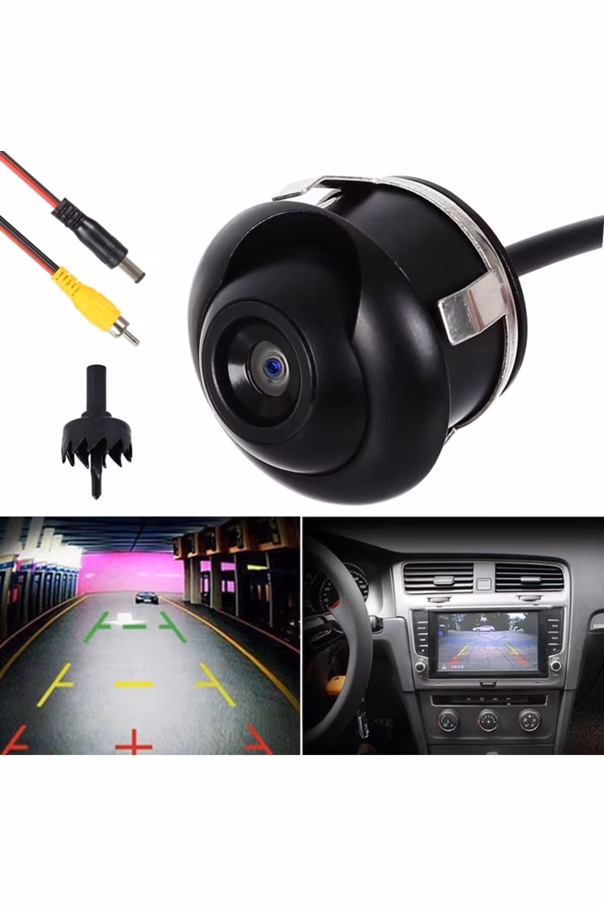 دوربین دنده عقب با عنوان 360 درجه بازی می کند 22.5 میلی متر در GUAL117 Genel Markalar