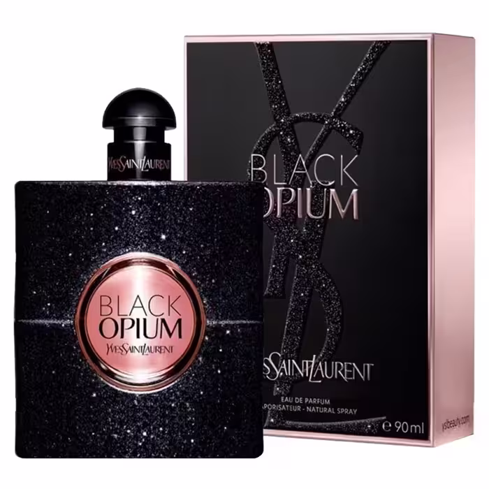 ادکلن ایو سن لورن بلک اپیوم Yves Saint Laurent Black opium اصل و اورجینال بارکد دار  (100 میل )