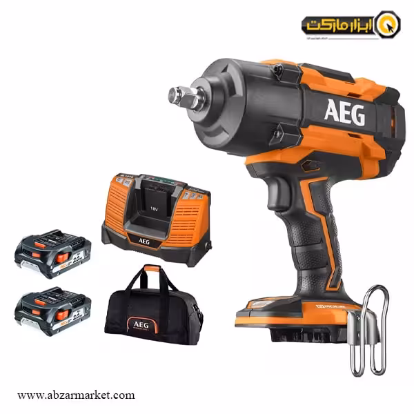 بکس شارژی آاگ 1/2 اینچ براشلس 18 ولت مدل BSS 18HTF12B6