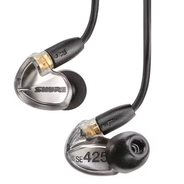هدفون SHURE شور مدل SE425 نقره ای متالیک - Hiapple.ir