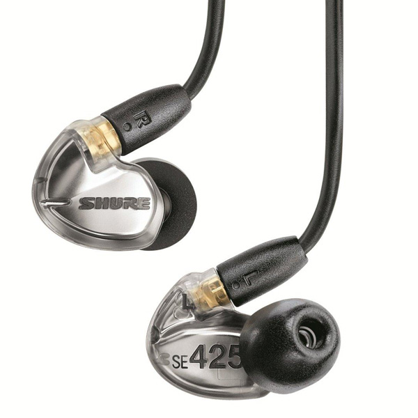هدفون SHURE شور مدل SE425 نقره ای متالیک - Hiappleir
