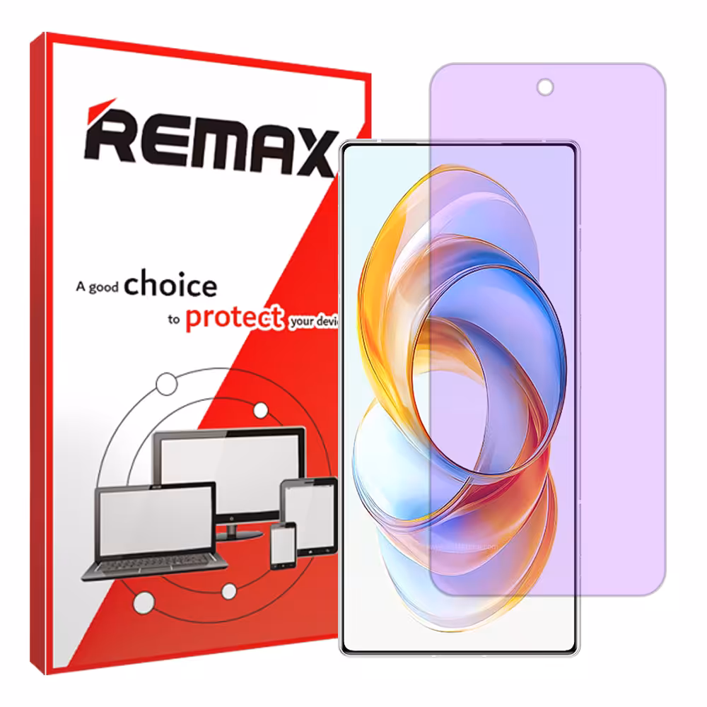 گلس زد تی ای nubia Z70 Ultra مدل هیدروژلی آنتی پرپل برند ریمکس کد S