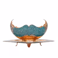 کشکول و بشقاب فیروزه کوبی مدل F236