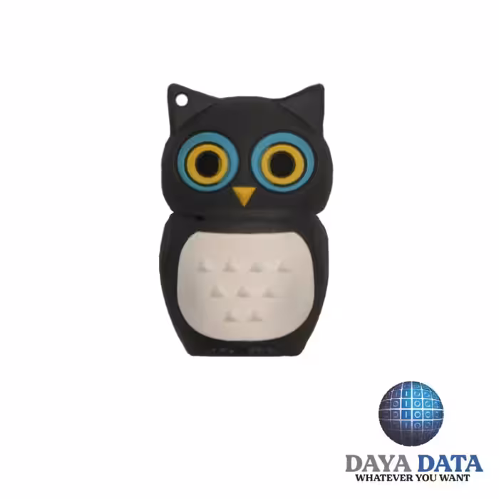 فلش مموری فانتزی دایا دیتا جغد مدلPF1021-79 ظرفیت32GB-USB3 رنگ خاکستری