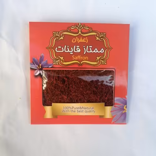 زعفران سر گل 4 گرمی ممتاز قائنات (مستقیم از کشاورز)