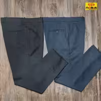 شلوار پارچه ای مردانه فاق بلند راسته سایز 42 تا 54 پارچه زرین