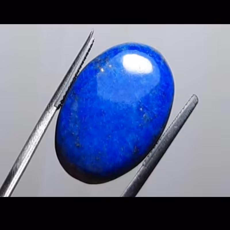 نگین لاجورد معدنی افغانستان با رنگ زیبا