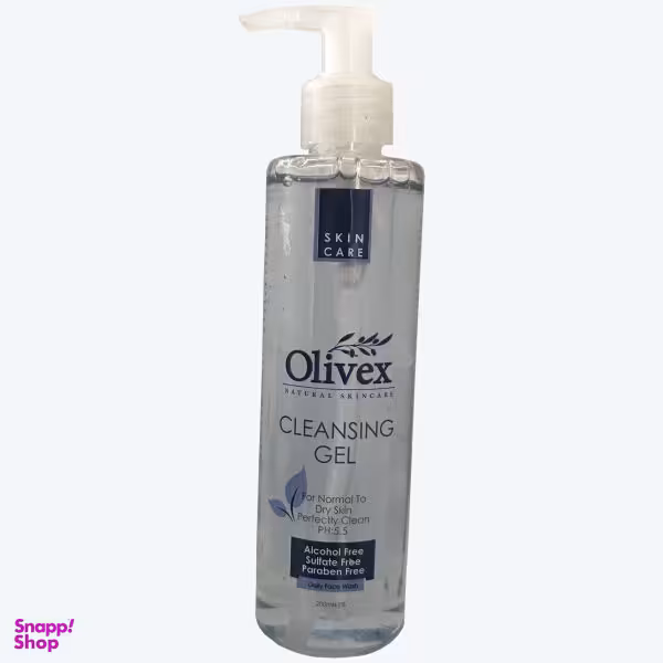 ژل شستشو صورت الیوکس (Olivex) مدل 02 حجم 200 میلی‌ لیتر