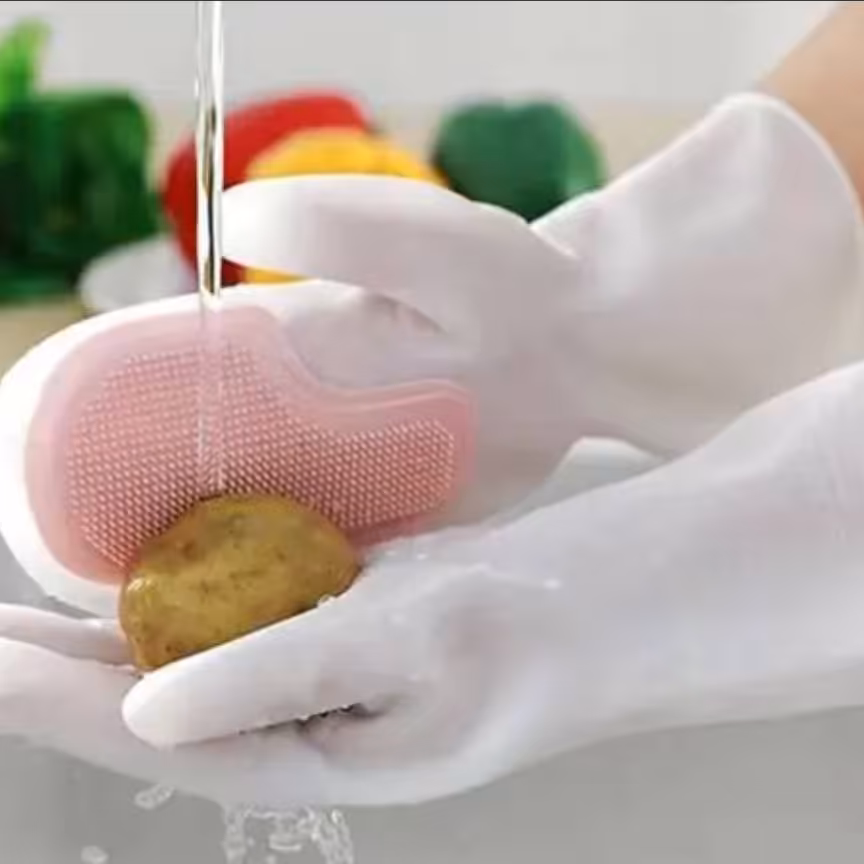 دستکش ظرفشویی اسکاج دار