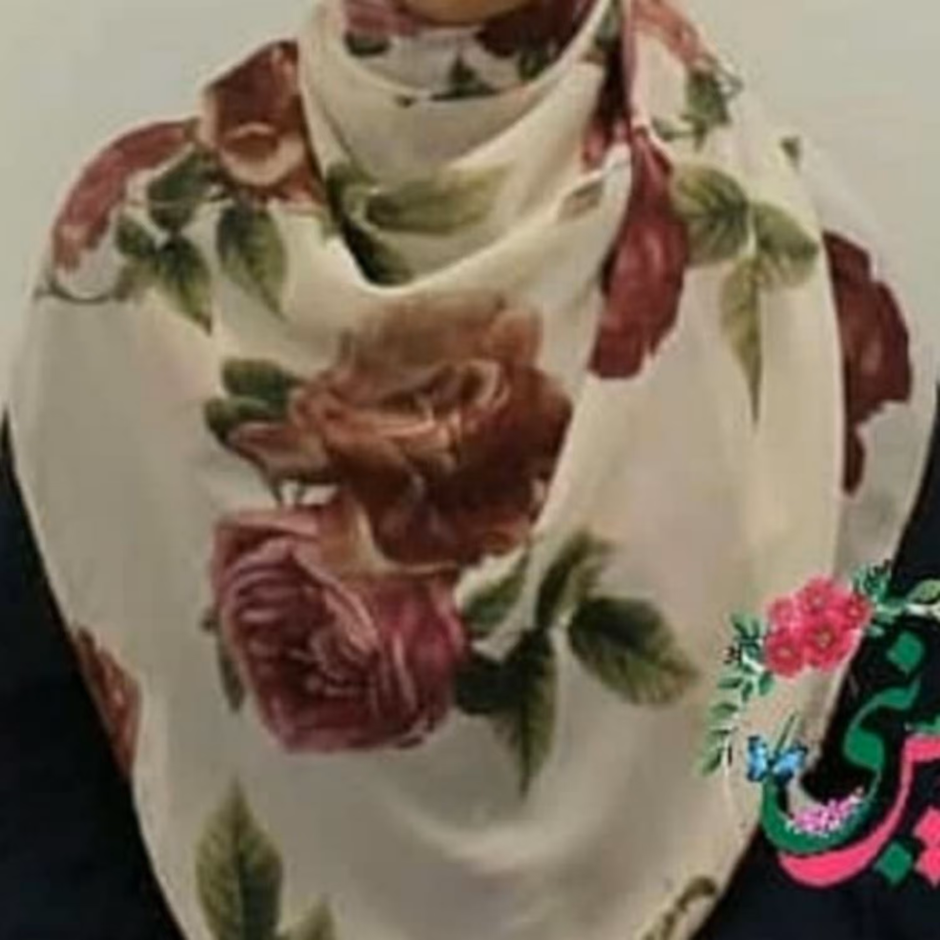 روسری حریر ژرژت اعلاء کد 14