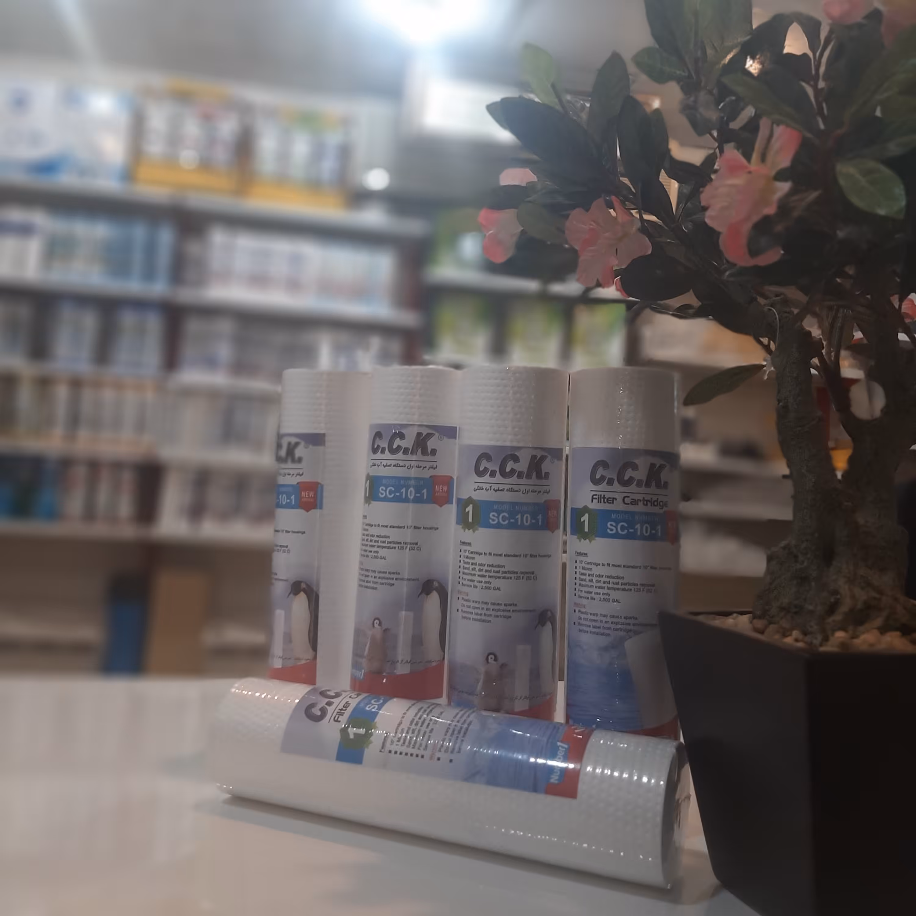 فیلتر  شماره یک تصفیه آب خانگی( تعداد  5 عدد )