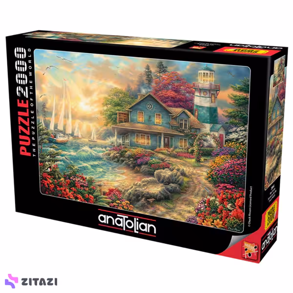 پازل 2000 تکه آناتولین مدل Sunrise by the Sea کد 3964