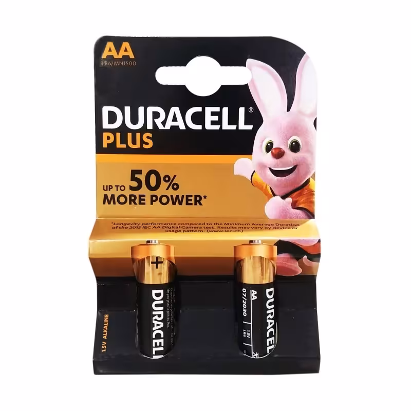 باتری قلمی  دوراسل پلاس آلکالاین کارت 2 تایی | amazonchi