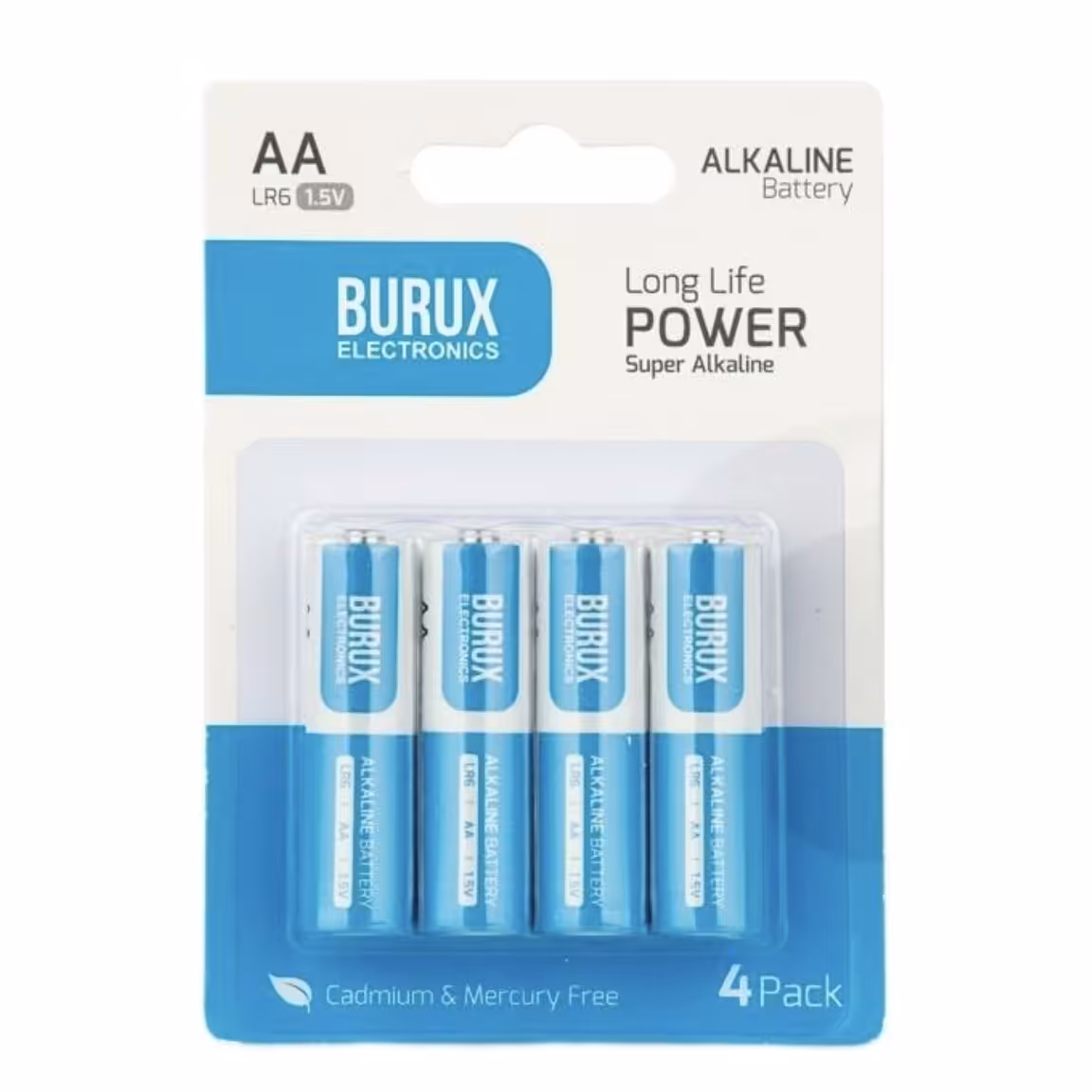 باتری قلمی بروکس AA الکالاین چهار عددی