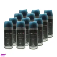 اسپری خوشبو کننده بدن مردانه پرستیژ (Prestige) مدل Bvlgari aqva حجم 150 میلی‌‌لیتر مجموعه 12 عددی